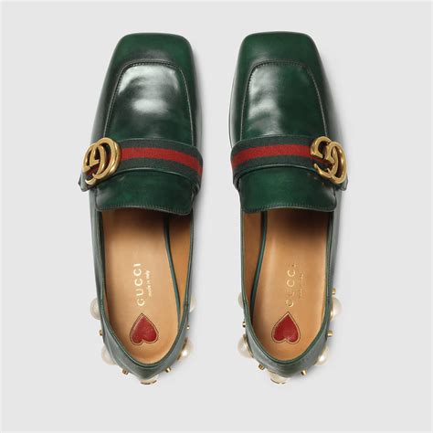 gucci peyton heel|Women's Designer Platform Loafers & Heeled Slip.